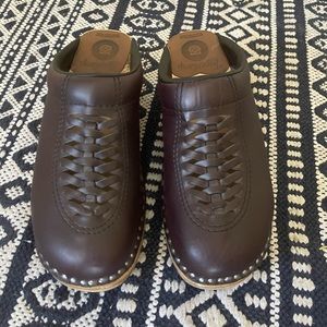 TROENTORP Wright braided front clogs